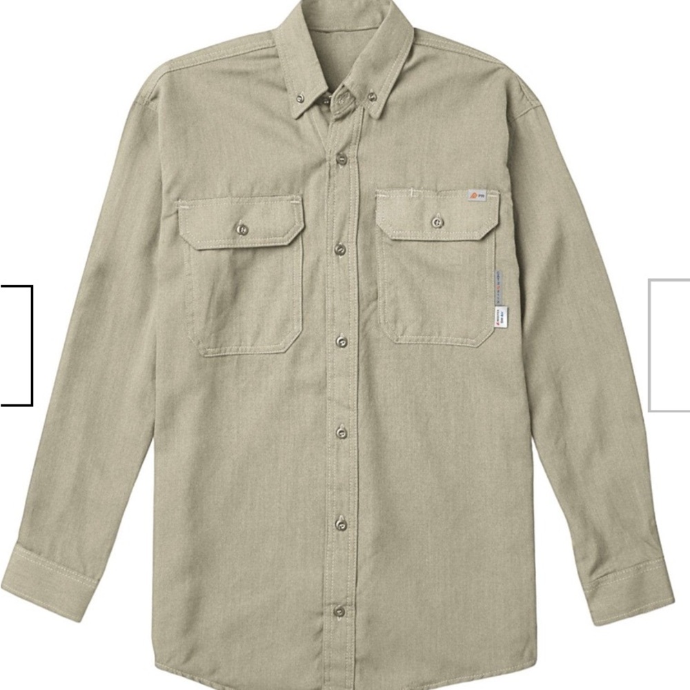 Rasco FR Khaki DH Air Uniform Shirt (M) - Picture 4 of 5